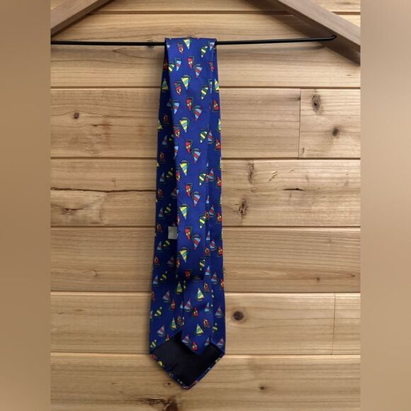 Vintage GAP Silk Nautical Sailboat Tie - Picture 4 of 7